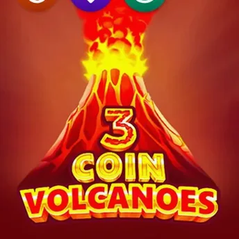 Kolikkopeli 3 Coin Volcanoes studiolta 3Oaks – Kolt