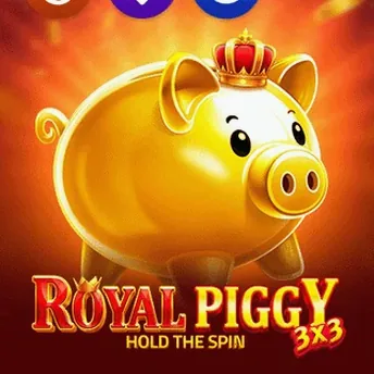 Kolikkopeli 3x3 Royal Piggy Hold the Spin studiolta Gamzix – Kolt